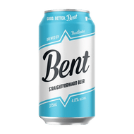 BentSpoke Bent Straightforward Beer 375ml Can