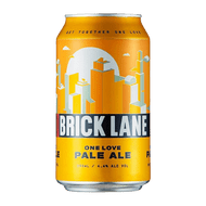 Brick Lane One Love Pale Ale 355ml Can - Case o