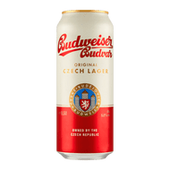 Budweiser Budvar Original Czech Lager 500ml Can
