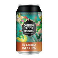 Common People El Sabro Hazy IPA 375ml Can