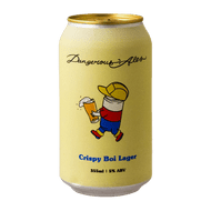 Dangerous Ales Crispy Boi Lager 355ml Can