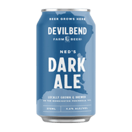 Devilbend Ned's Dark Ale 375ml Can