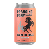 Prancing Pony Blaze of Haze Hazy Pale Ale 375ml