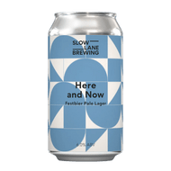 Slow Lane Here and Now Festbier Pale Lager 375m