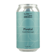 Slow Lane Pivotal Czech Pale Lager 375ml Can