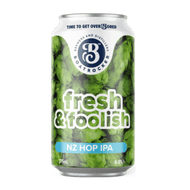 Boatrocker Fresh & Foolish NZ Hop IPA 375ml Can