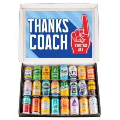 1 Coach 24 Can Beer Box