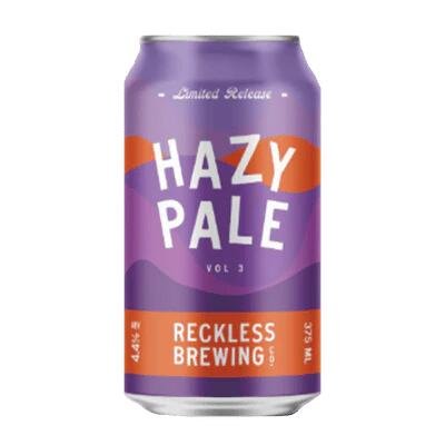 Reckless Hazy Pale Ale V3 375ml Can