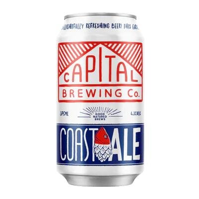 Capital Coast Ale 375ml Can