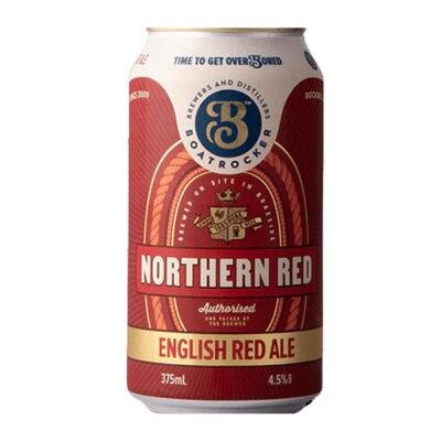Boatrocker Northern Red English Red Ale 375ml Can