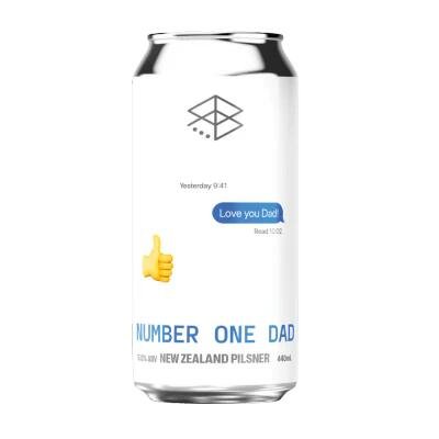 Range Number One Dad New Zealand Pilsner 440ml Can