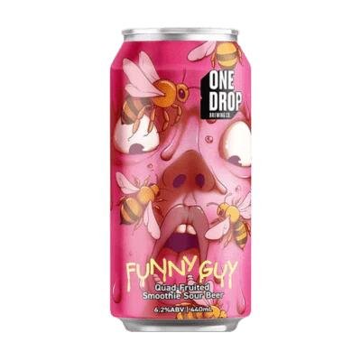 One Drop Funny Guy Quad Fruited Smoothie Sour 440ml Can