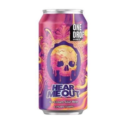 One Drop Hear Me Out Ice Cream Sour 440ml Can